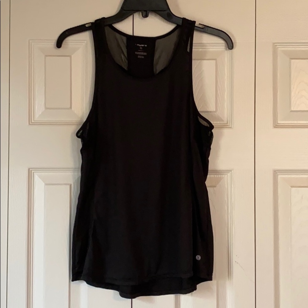 Layer8 Workout Tank Top with Mesh